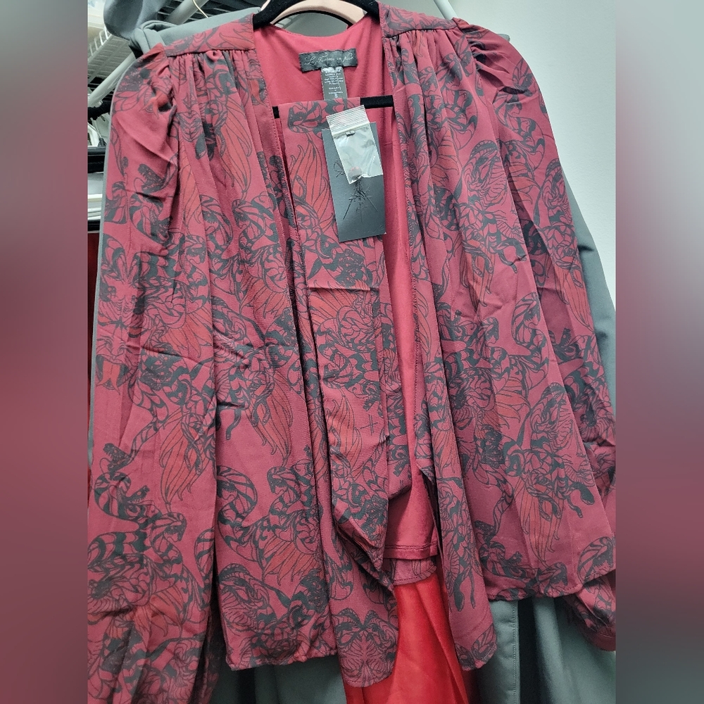 LFEN Gorgon wrap blouse SOLD
